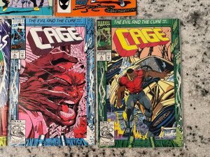5 Marvel Comics Cage 5 6 + Fallen Angels 3 5 + Squadron Supreme # 7 Hulk 24 J818
