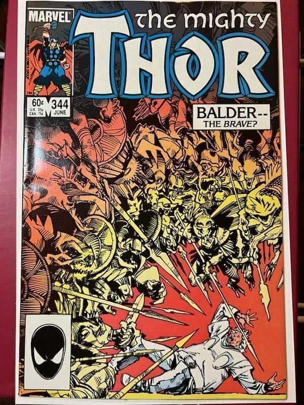 Thor #344 (1984) NM- 1st Appearance of Malekith the Accursed