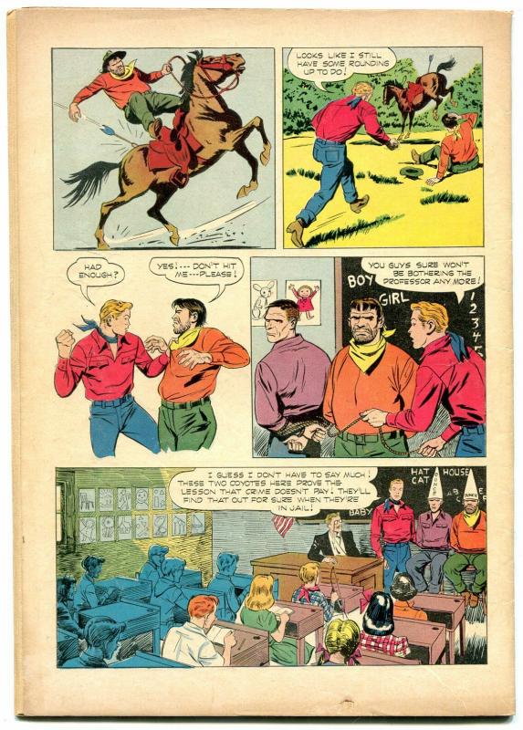 Rex Allen Comics #13 1953- Dell Golden B-Western FN-