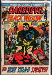 Daredevil #92 (1972) Daredevil and the Black Widow