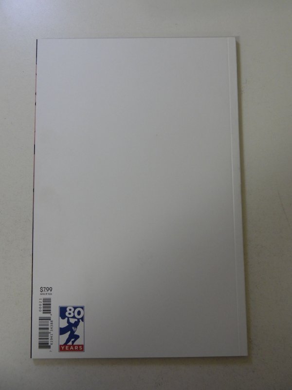 Action Comics #1000 Blank Cover (2018) NM condition