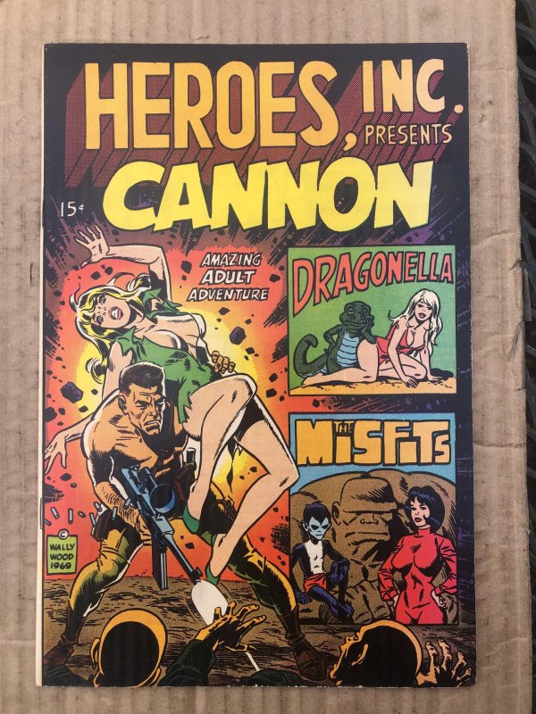 Heroes, Inc. Presents Cannon #1 (1969)