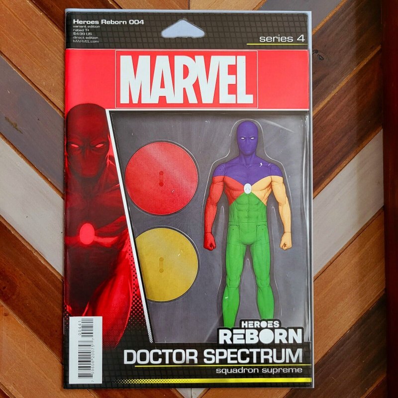 HEROES REBORN: Squadron Supreme (Marvel 2021) HIGH GRADE Set of 3 JTC Action Fig