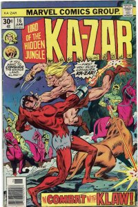 Ka-Zar #16 (1974 v2) FN+