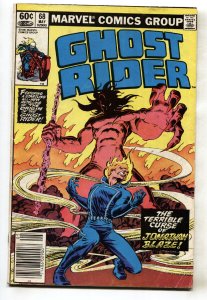 GHOST RIDER #68--Origin issue--Marvel--1981--Newsstand