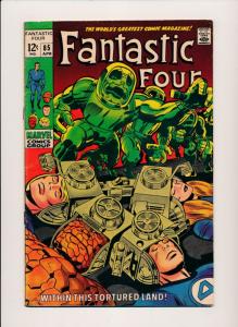 Marvel Comics Fantastic Four #85 (1969) ~ FINE- (PF165) Jack Kirby, Stan Lee Art