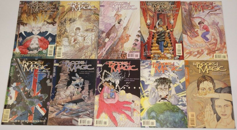 Books of Magic #1-75 VF/NM complete series + (3) annuals + preview - tim hunter