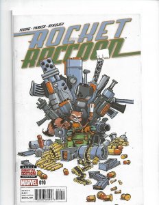 ROCKET RACCOON #10 (2017 MARVEL Comics) - NM   Nw58