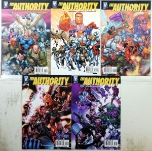 The Authority 5th Series Lot of 5 #20, 21, 22, 23, 24 2010 DC 1st Print Comics
