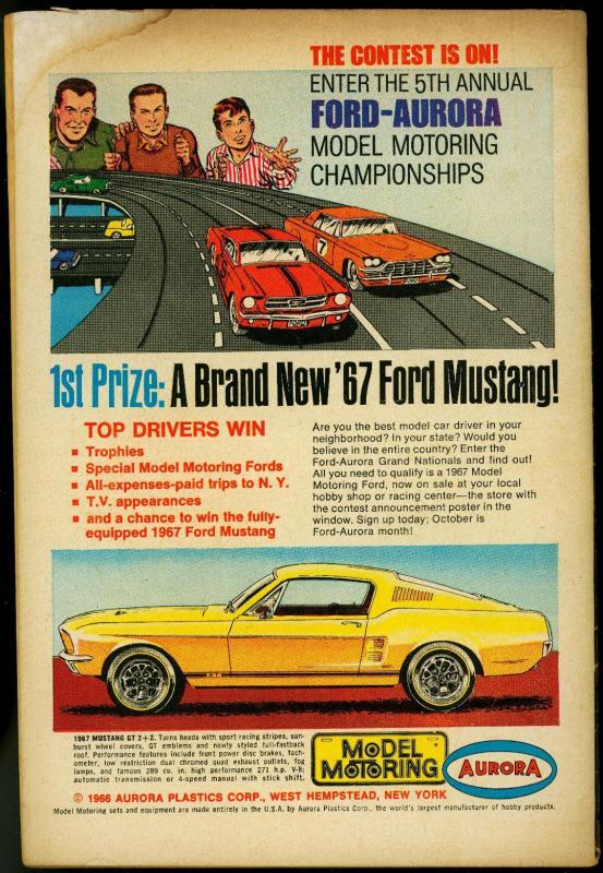 The Atom #28 1966- Gil Kane- DC Silver Age VG