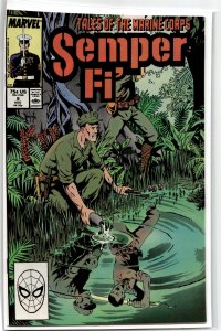 Semper Fi #9 (1989) Michael Whittier, Mrs. Cooper, Ensign O'Neill, Moore...