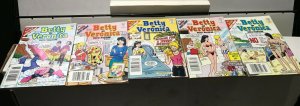 BETTY and VERONICA DIGEST MAGAZINE LOT of 5 Early-Mid 2000's FINE! #6 