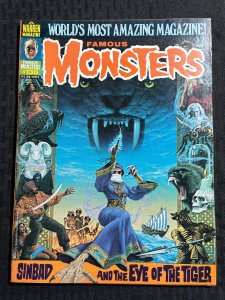 1977 FAMOUS MONSTERS Magazine #136 VG/FN 5.0 SInbad Tiger's Eye / Frankenstein