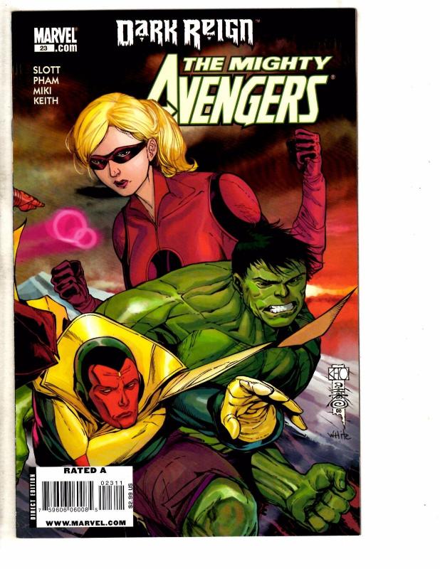 7 Mighty Avengers Marvel Comic Books # 15 23 24 25 26 27 28 Hulk Thor Wasp RC13