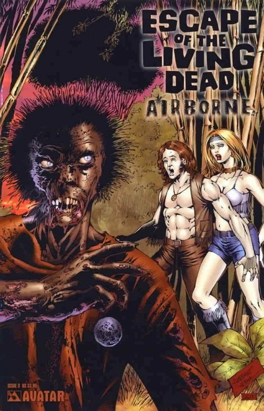 Escape of the Living Dead: Airborne #3A VF/NM; Avatar | save on shipping - detai