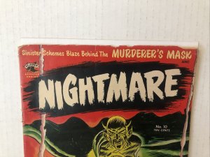 Nightmare #10 Kubert Cover