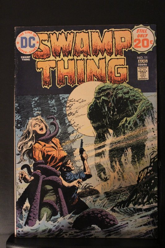 Swamp Thing #11 1974 High-Grade VF/NM or better! Woman in bondage! Richmond CERT