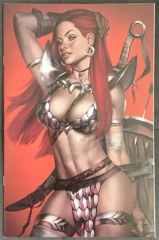 The Invincible Red Sonja #2 616 Comics Cover (2021, Dynamite) 500 Print Run. NM+