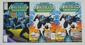 Captain Nauticus #1-2 VF/NM complete series + promo - national maritime center 