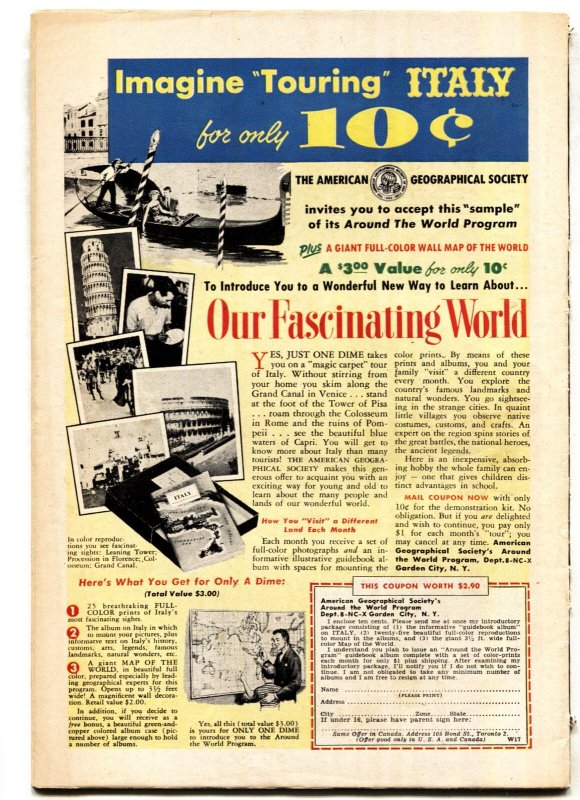 Tomahawk #59 1958-DC-Belle In Buckskin origin & 1st appearance-sci-fi story-VG