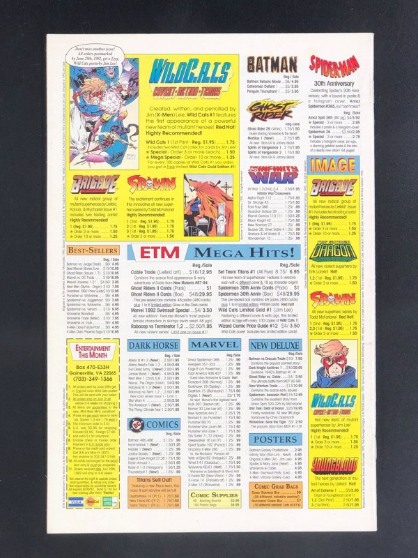 Spawn #1 (1992) 1st Appearance of Spawn