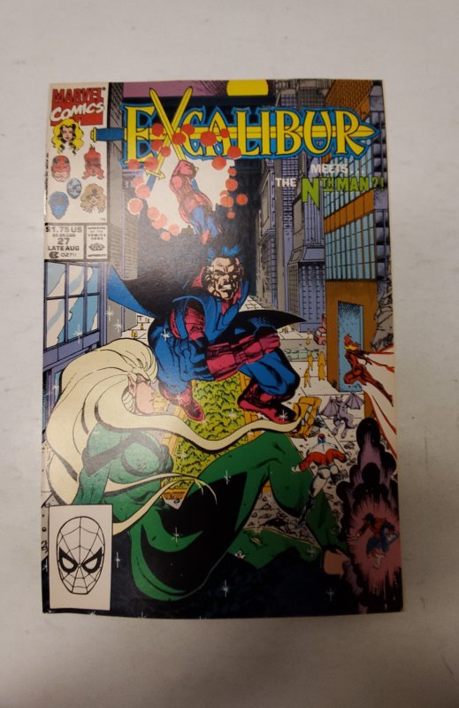 Excalibur #27 (1990) NM Marvel Comic Book J722