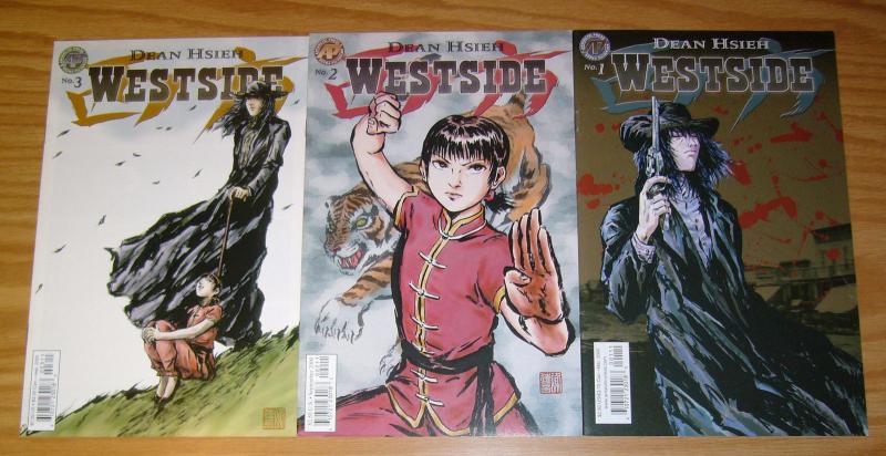 Westside #1-3 VF/NM complete series - antarctic press - dean hsieh set lot 2