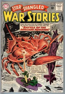 STAR SPANGLED WAR STORIES #107-1963-DC WAR COMIC-SILVER AGE-FN minus FN-