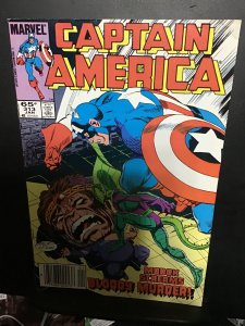 Captain America #313 (1986) High-grade Modok key! VF/NM Wow!