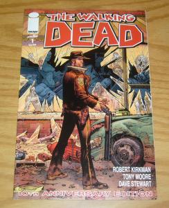 Walking Dead #1 VF/NM robert kirkman - 10th anniversary edition - zombies 2013