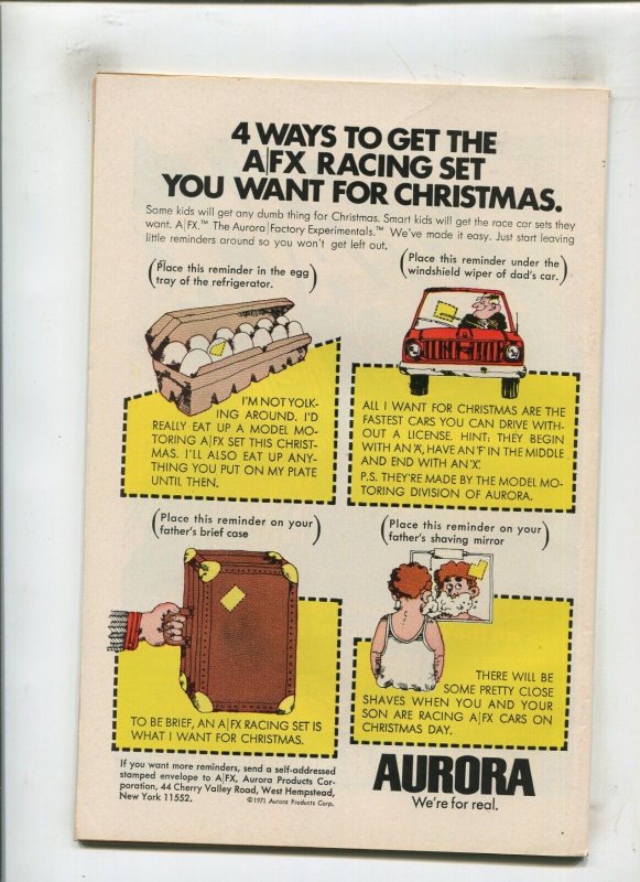 OUR ARMY AT WAR #240 (9.2) JOE KUBERT! 1972