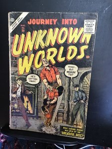 Journey into unknown worlds #59 (1957) Bill Everett art Atlas, pre-marvel GD/VG