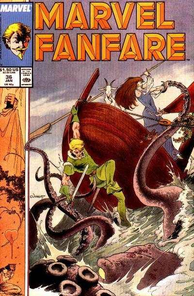 Marvel Fanfare (1982 series) #36, NM (Stock photo)