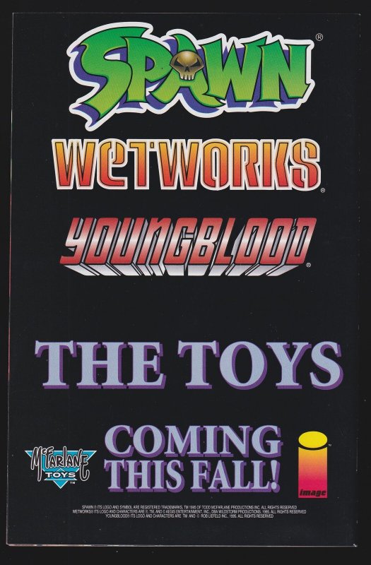 Spawn Blood Fued 3 (1995) NM 9.4 Image comic