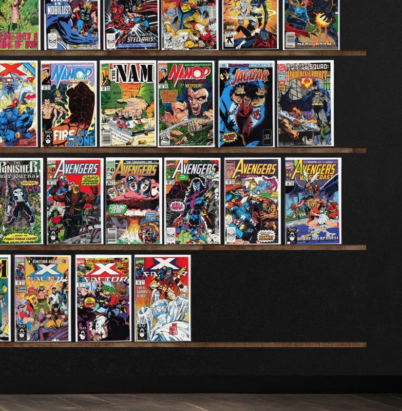 Huge Lot 140+ Comics with The Avengers, X-Factor, Wolverine, Namor & More!