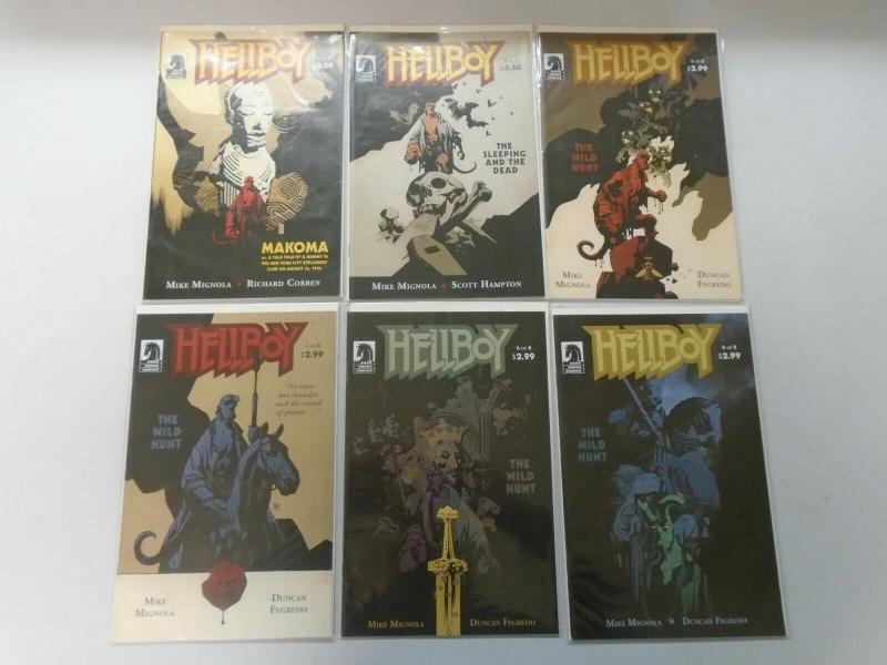 Hellboy lot 11 different issues 8.0/VF