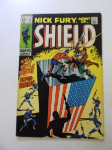 Nick Fury, Agent of SHIELD #13 (1969) VG+ condition 1 spine split
