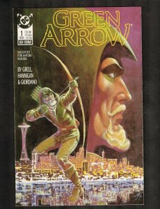 Green Arrow # 1 & 2 ~ Hunter's Moon Part 1 and 2 ~ 1988 (9.2 OB) WH