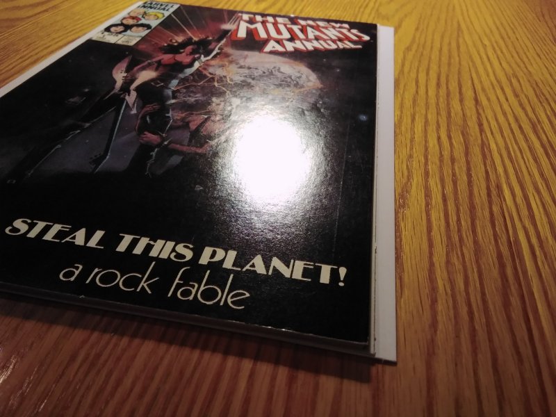 The New Mutants Annual #1 CPV Newsstand Edition (1984)