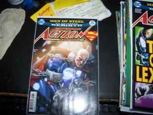 Action Comics #968 (January 2017, DC) superman men of steel pt 2 lex luthor