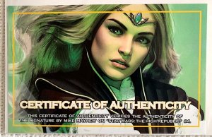 ?~MARVEL~STAR WARS:THE HIGH REPUBLIC #4~MAYHEW VIRGIN VARIANT~SIGNED w/COA~?