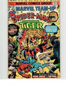 Marvel Team-Up #40 (1975) Sons of the Tiger
