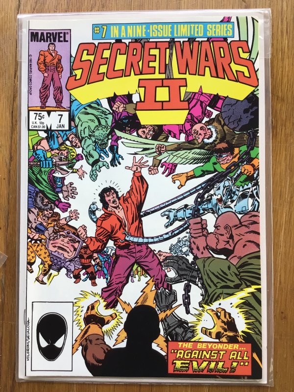 Secret Wars II #7 Direct Edition (1986)