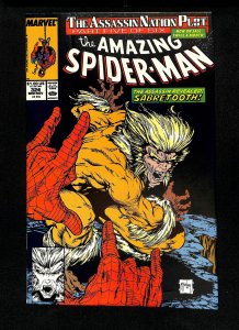Amazing Spider-Man #324 Sabretooth McFarlane Cover!