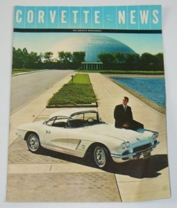 Corvette News For Corvette Enthusiasts vol. 5 #1 FN magazine 1961 manual