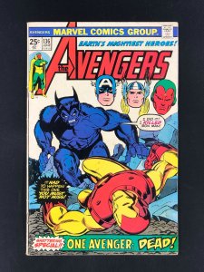 The Avengers #136 (1975) Beast Story