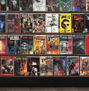 Huge Lot 150+ Comics with Hellblazer, The Sandman, The Spectre & More!