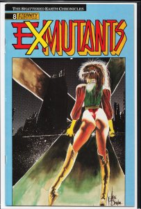 Ex-Mutants: The Shattered Earth Chronicles #8 (1989) Ex-Mutants