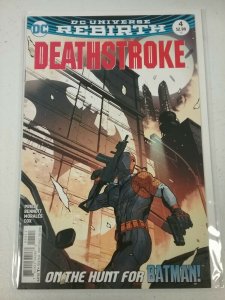 Deathstroke #4 DC Rebirth Comic 2016 NW88