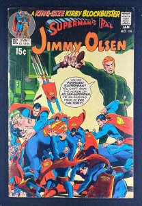 Superman's Pal, Jimmy Olsen (1954) #135 VG+ (4.5) Jack Kirby Neal Adams Cover